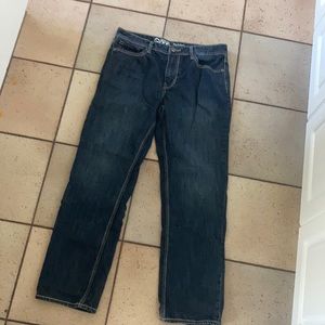 Warehouse one Size 33/32 Relaxed Straight Jeans